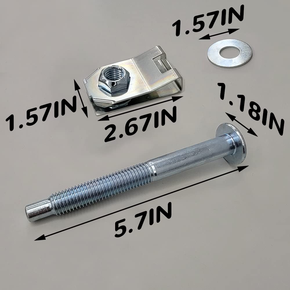 Dimeani bolts installed on Ford truck bed illustrating secure, factory-like fit
