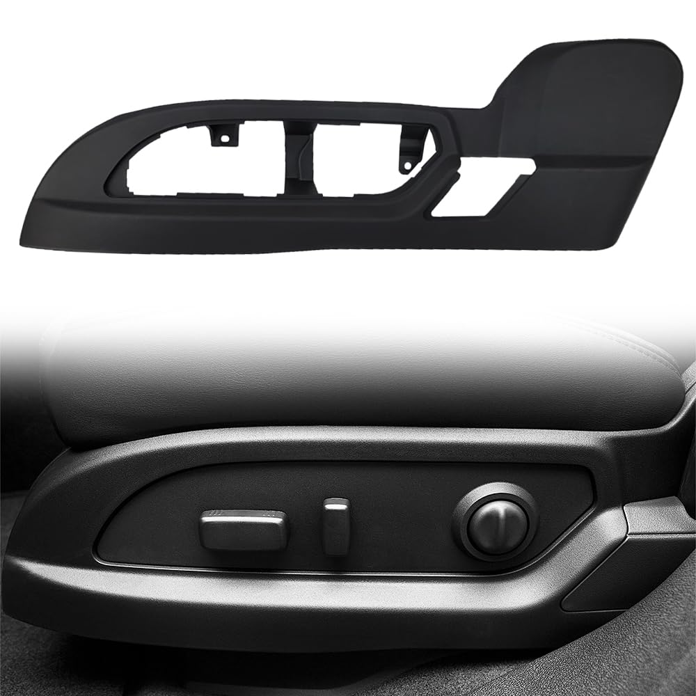 Dimeani front view of driver seat trim panel showing fit and finish benefit