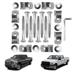 Dimeani front kit packaging showing complete bolt set and tool for quick replacement