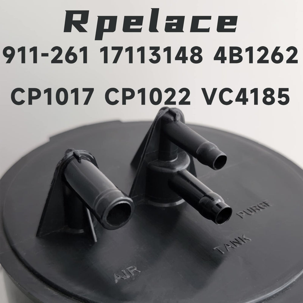 DIMEANI vapor canister connection ports close-up highlighting correct hose fitment and secure seals