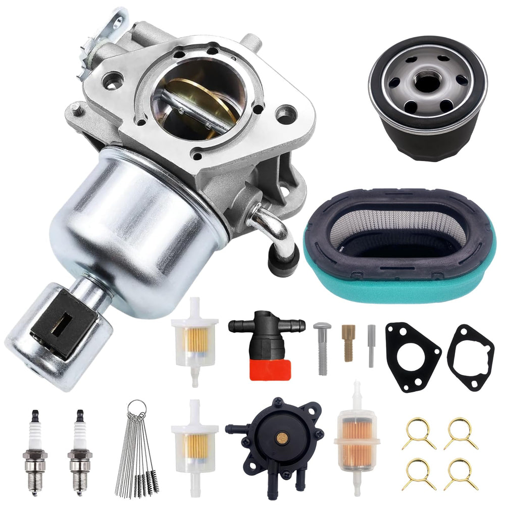 DingRan carburetor front view showing precise machining and reliable fit