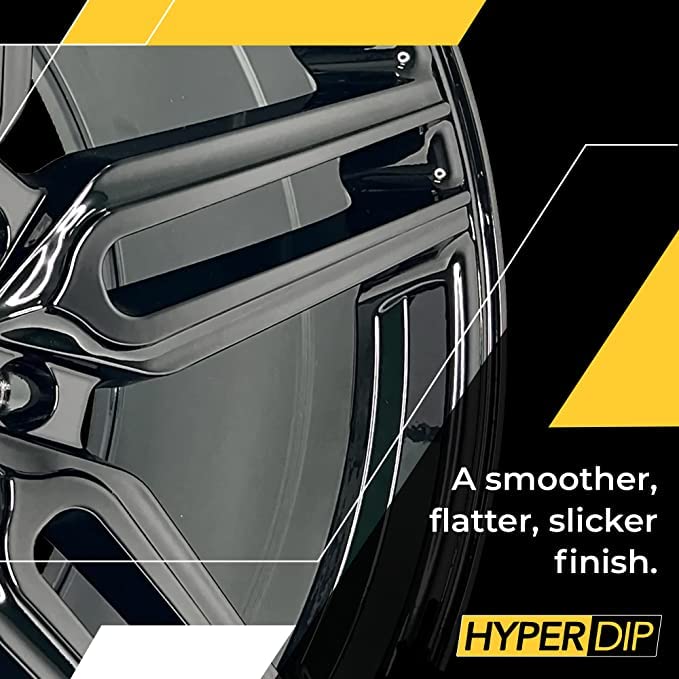 DipYourCar emblem resprayed in piano black showing refreshed styling benefit