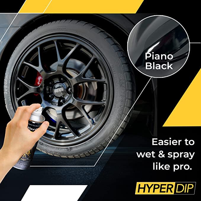 DipYourCar mirror cap finished in piano black showing OEM-style appearance benefit
