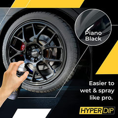 DipYourCar mirror cap finished in piano black showing OEM-style appearance benefit