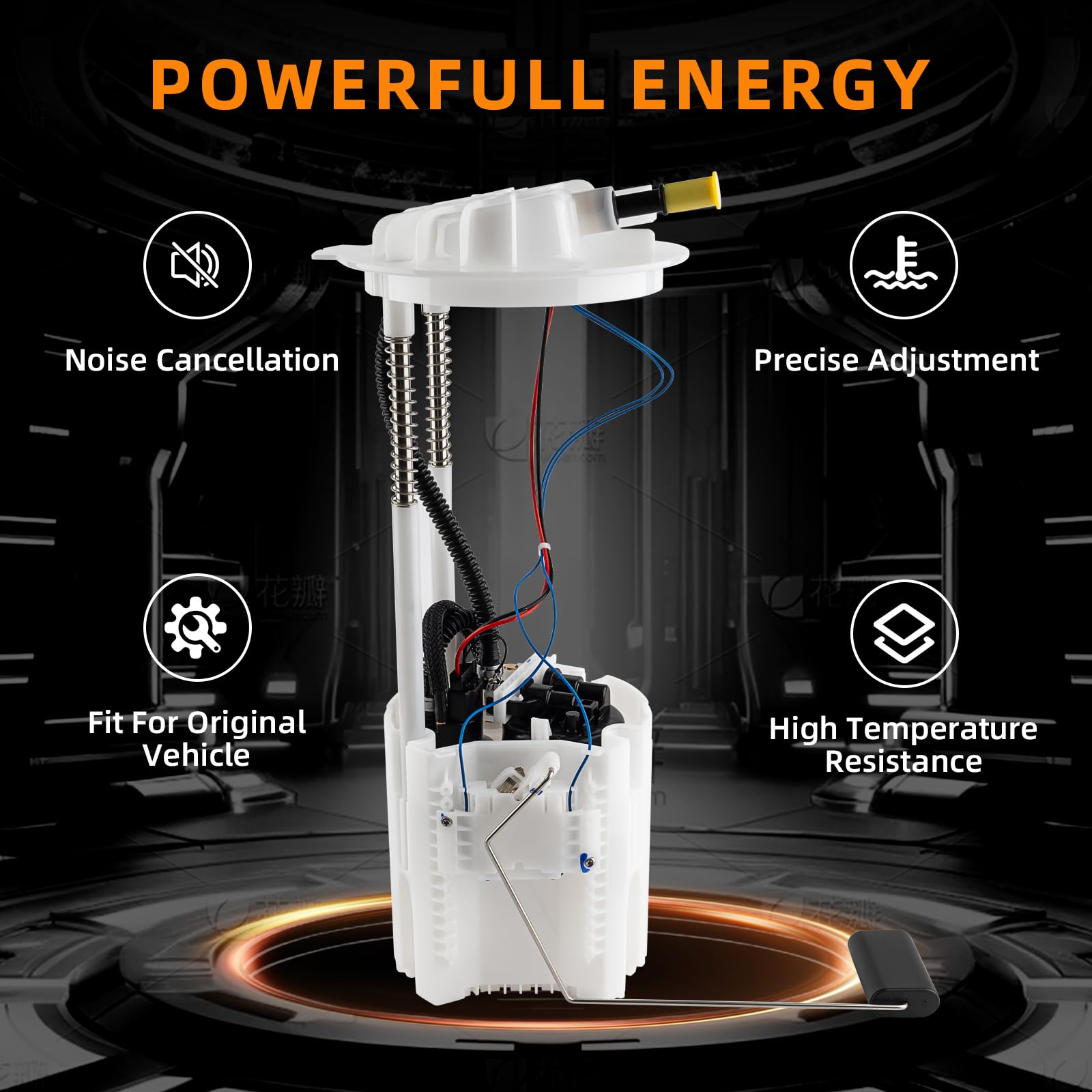 DIRBOERF fuel sender float assembly showing accurate level sensing benefit