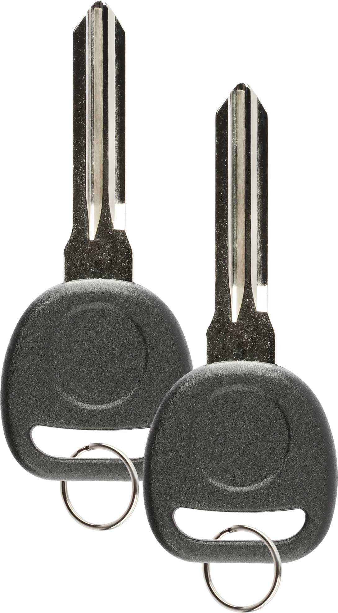 Discount Keyless front view showing two uncut replacement keys for easy spares