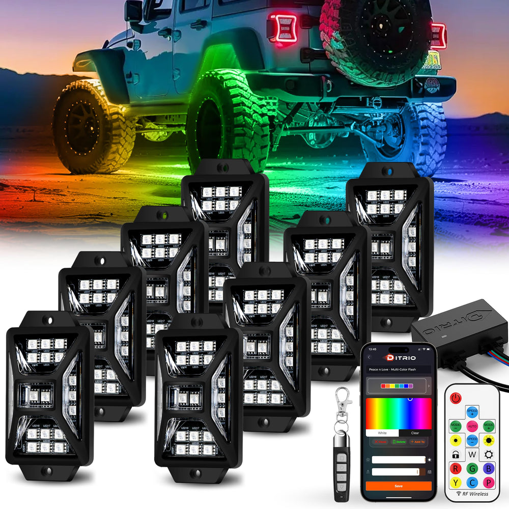 DITRIO front packaging showing 8‑pod kit and accessories, clear contents benefit