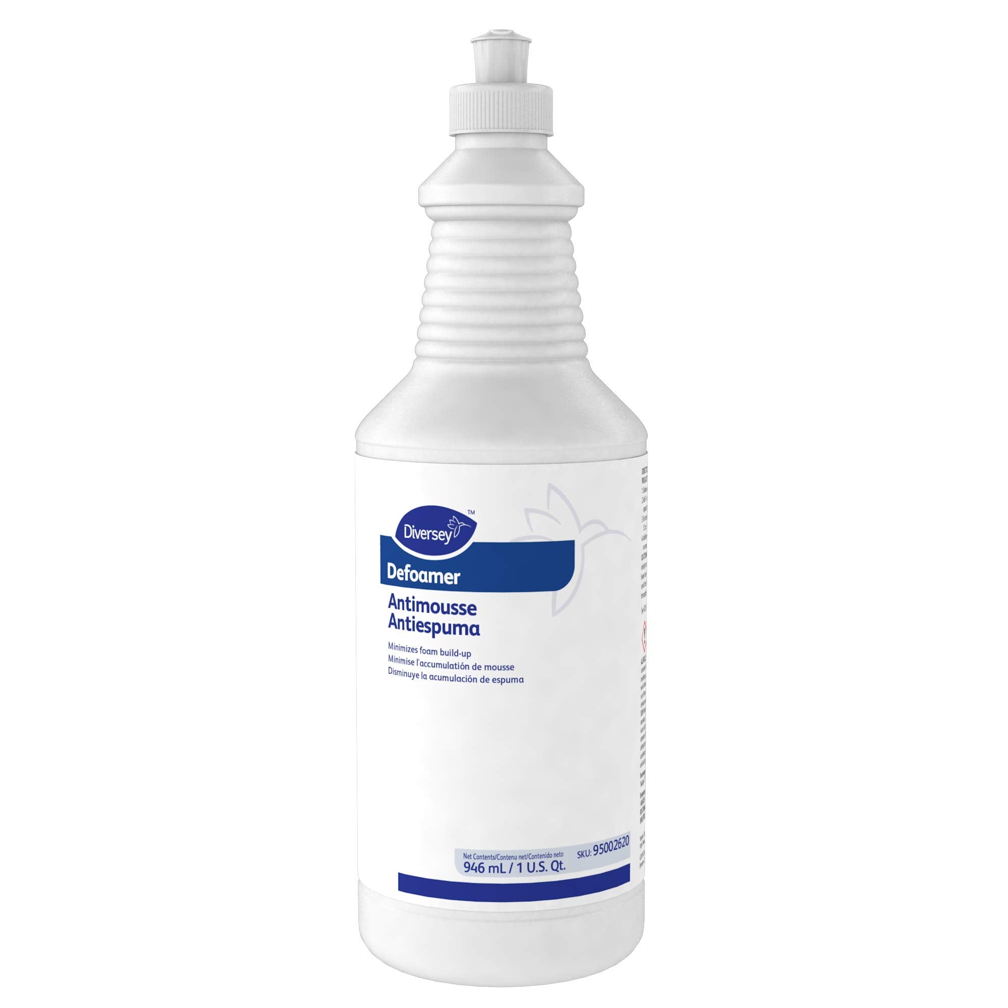 Diversey bottle close-up highlighting texture and cap for easy dispensing benefit