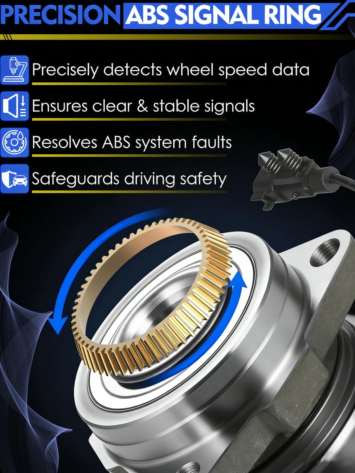 DJB hub flange dimensions detail highlighting fitment accuracy and correct offset