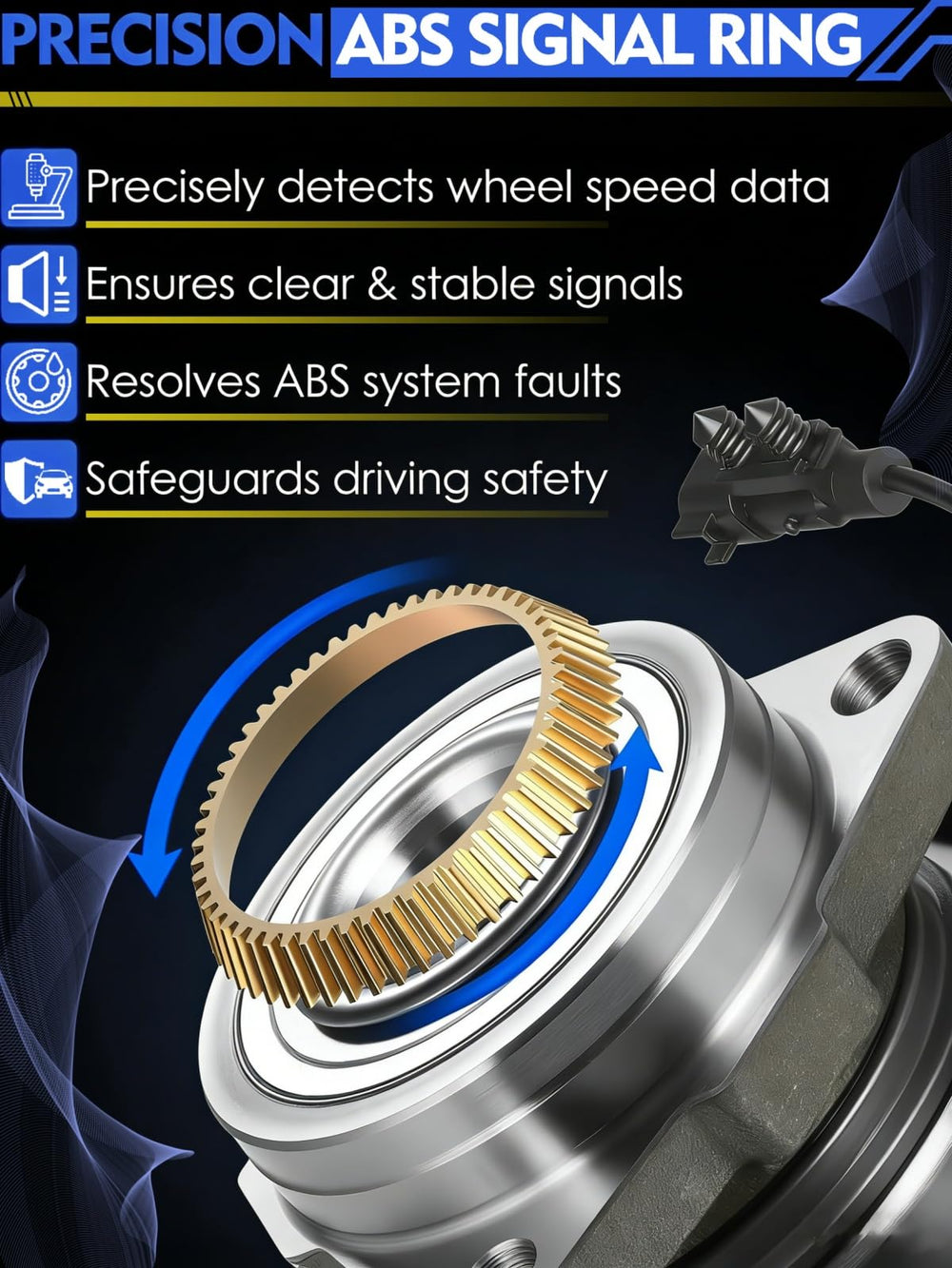 DJB hub flange dimensions detail highlighting fitment accuracy and correct offset