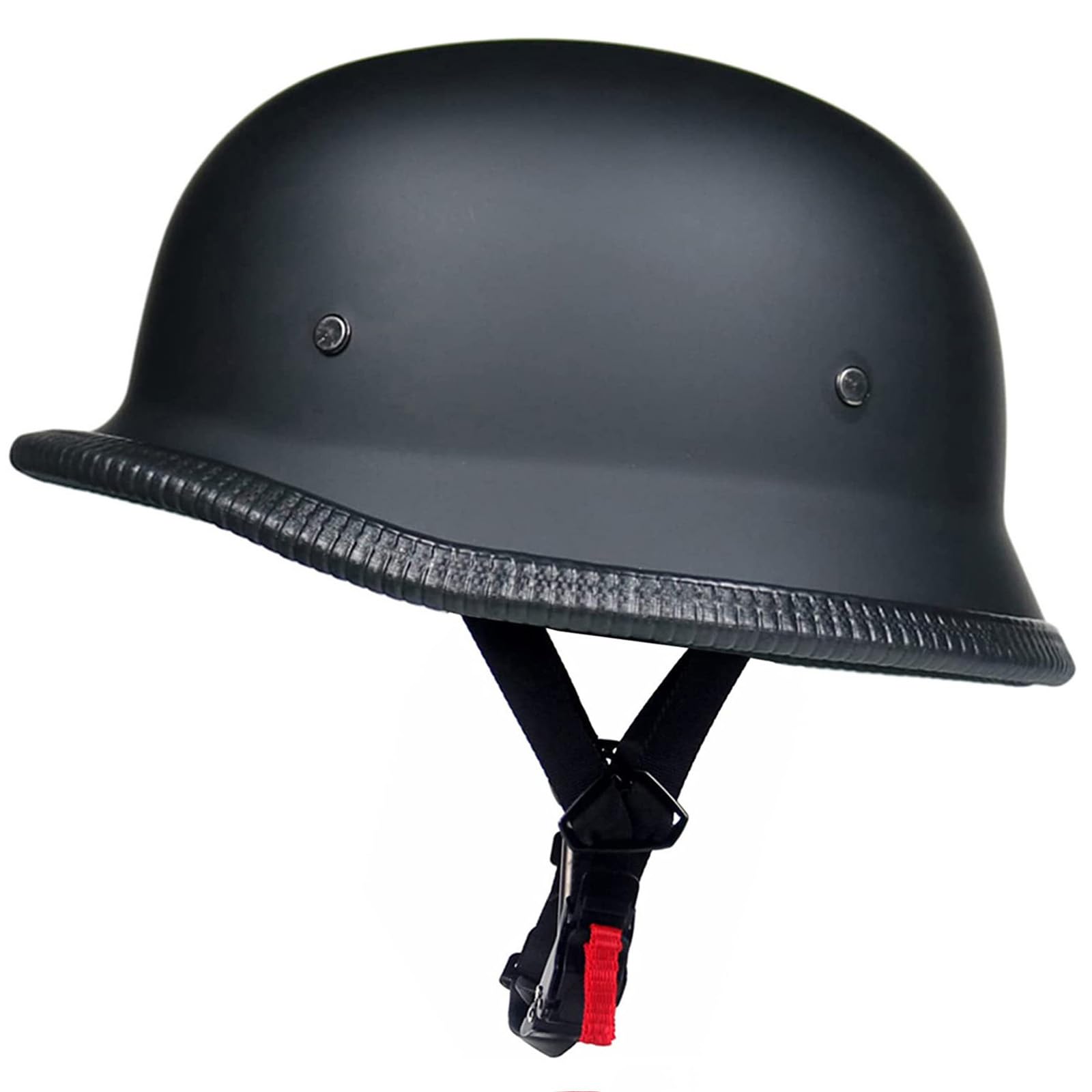 DJGLKREJG helmet front view showing vintage style and confident look