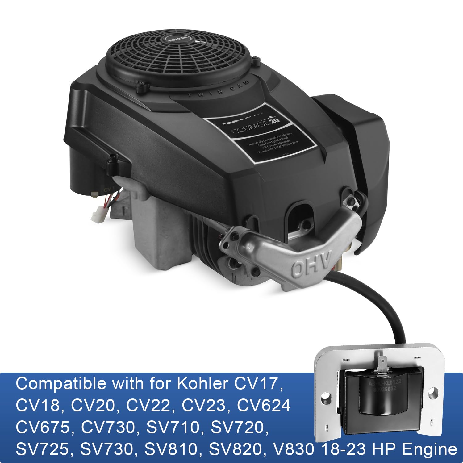 DKIIGAME close-up of coil housing highlighting durable construction benefit