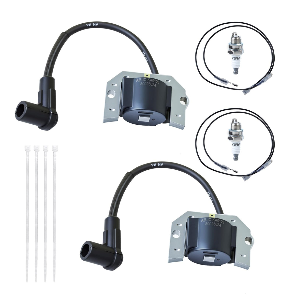 DKIIGAME front packaging showing ignition coil kit with clear part labeling and fitment benefit