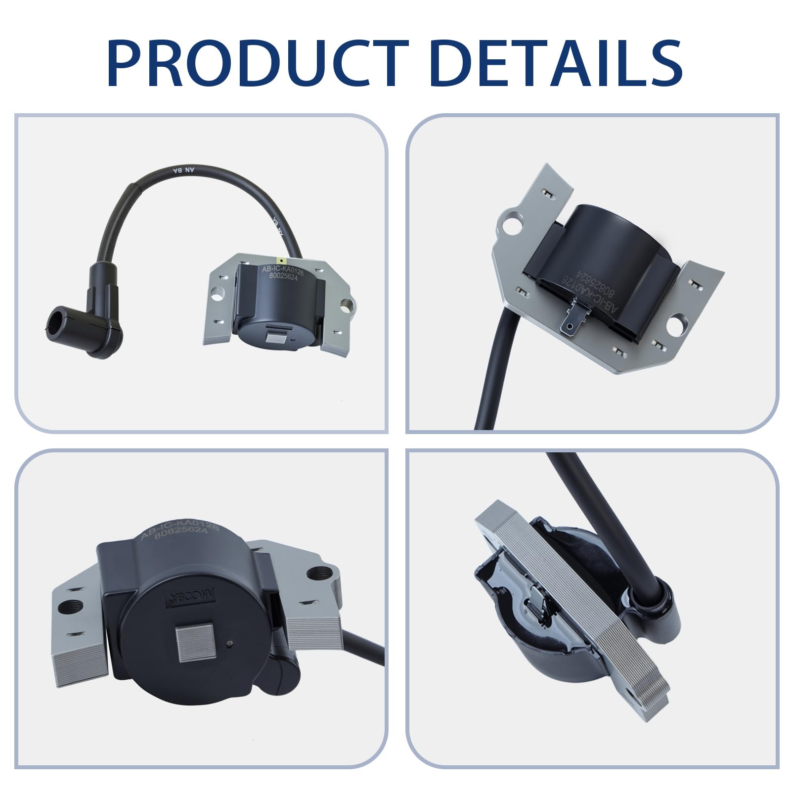 DKIIGAME ignition coil installed in engine compartment demonstrating correct OEM fitment