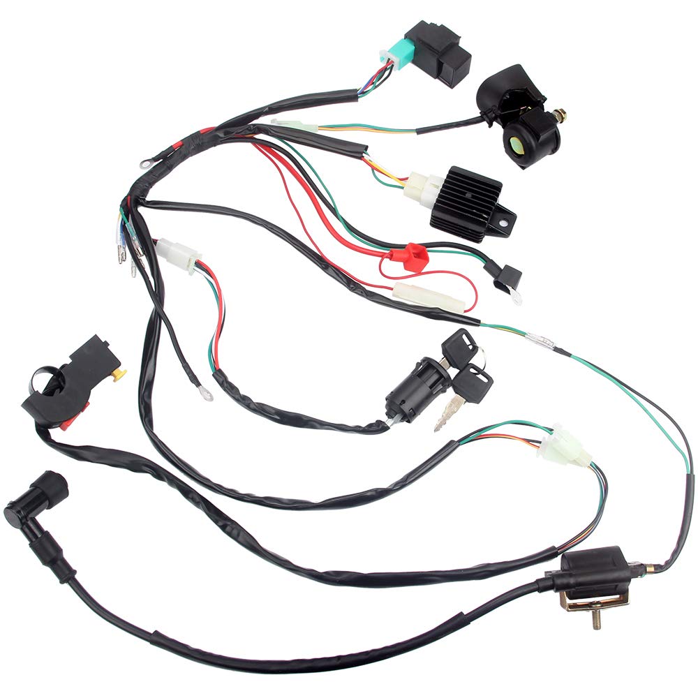 DKIIGAME keyed ignition switch mounted on panel demonstrating secure engine start control