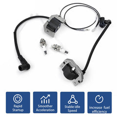 DKIIGAME detailed spark plug electrode view showing clean gap for consistent ignition