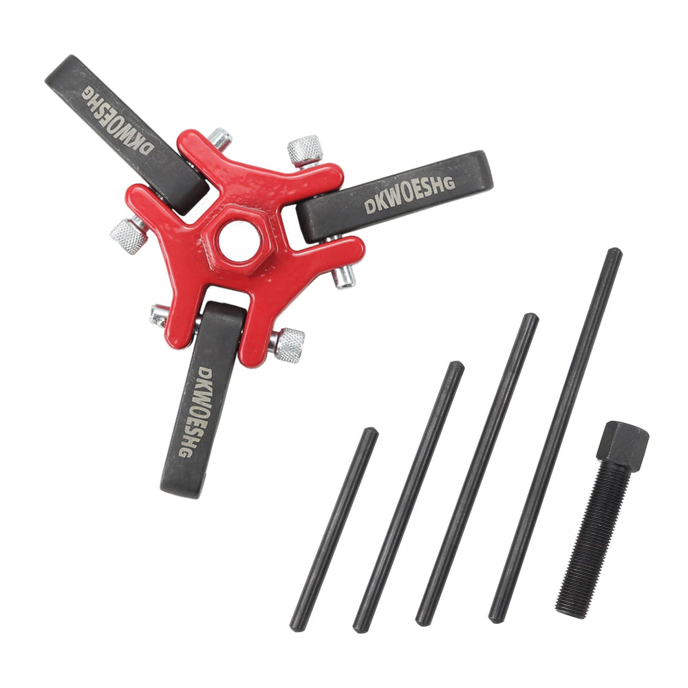 DKwoeshg forcing screws detail highlighting durable threads and controlled pressure