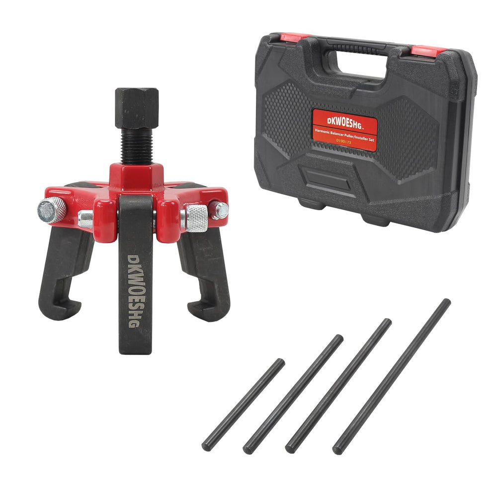 DKwoeshg front packaging showing complete puller kit and case, easy transport