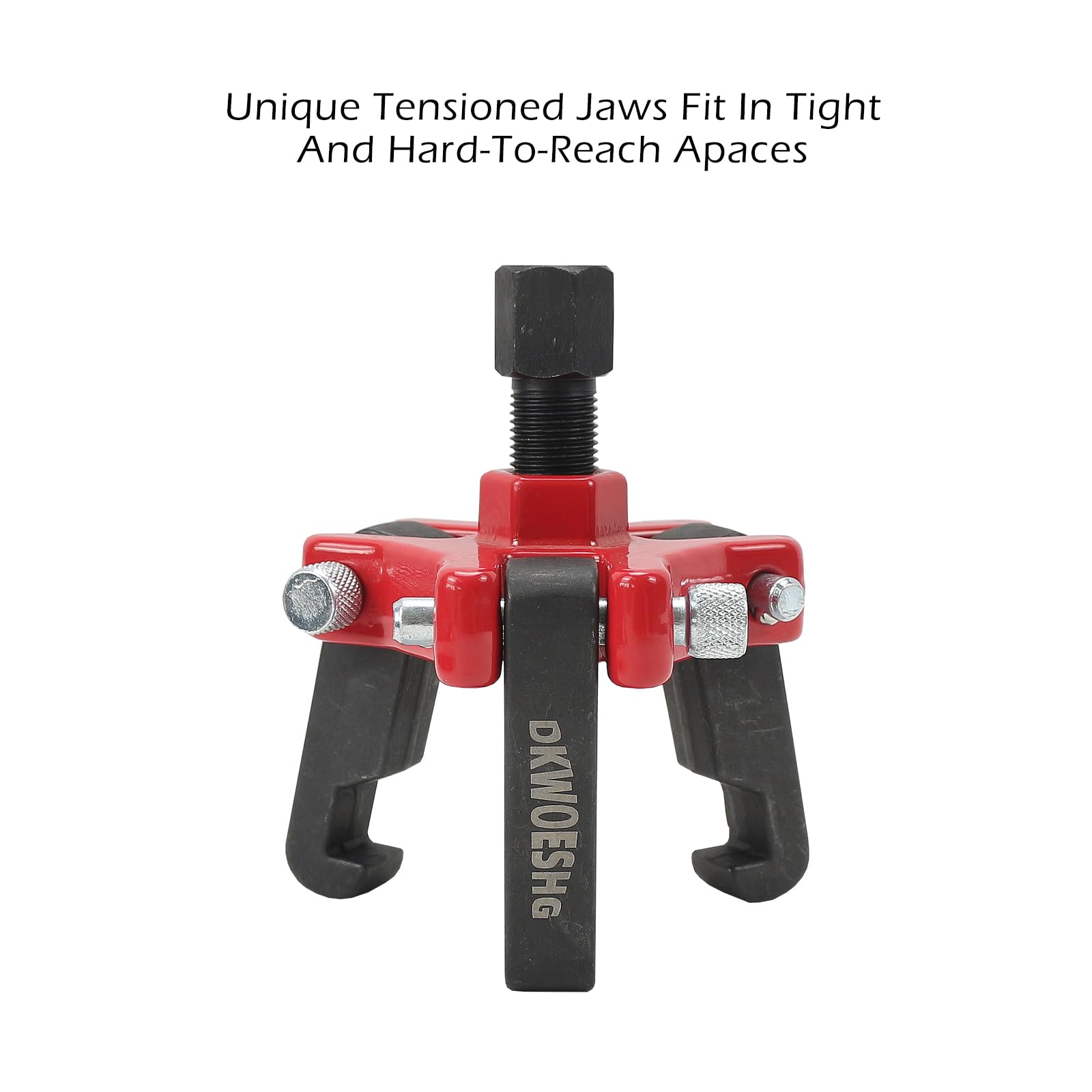 DKwoeshg scale comparison next to wrench demonstrates compact size and portability
