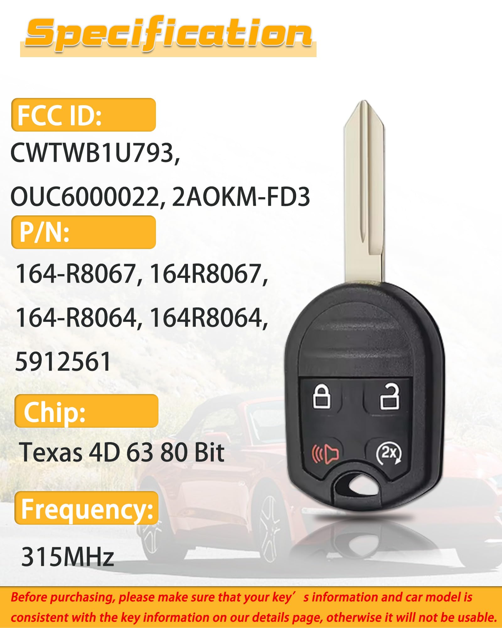 DLGHPO key fob with battery installed ready-to-use out of box benefit