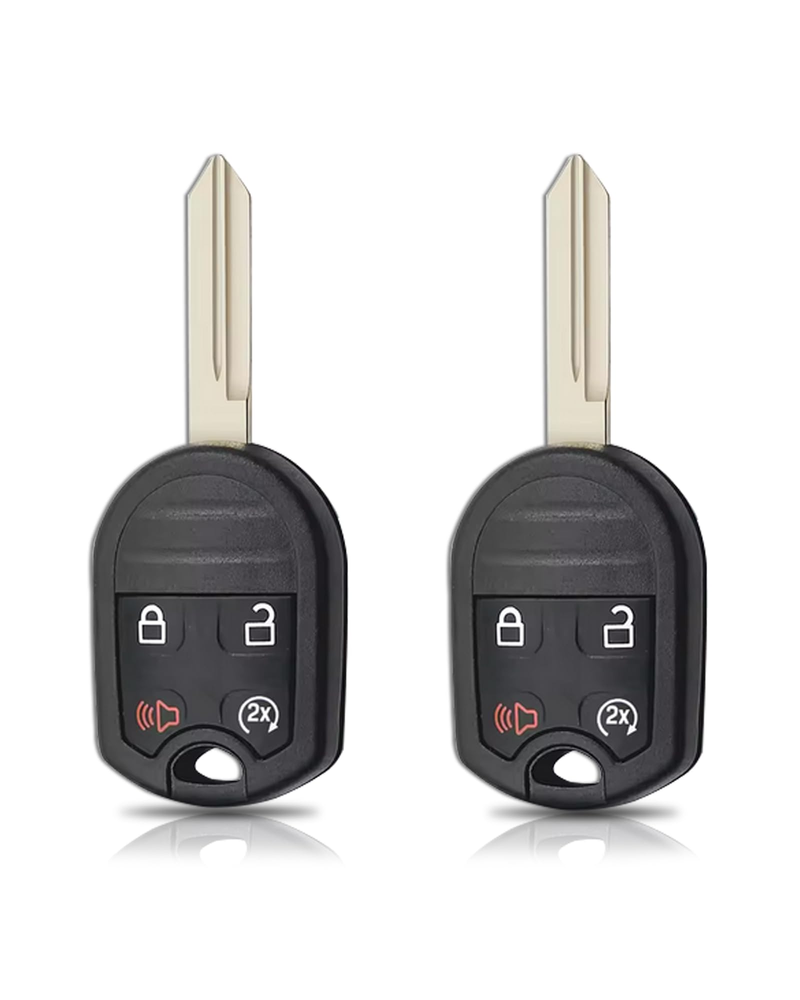 DLGHPO front view of 4-button key fob showing buttons and layout benefit convenience