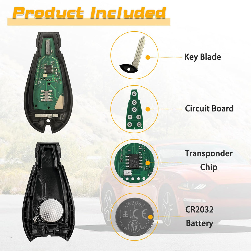 DLGHPO key fob next to ruler to show accurate size and correct fit for Jeep