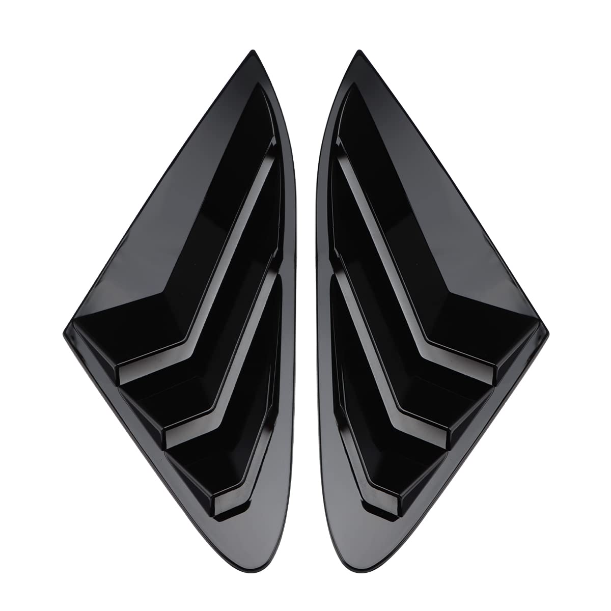 DLOVEG louvers edge close-up demonstrating snug fit and clean lines