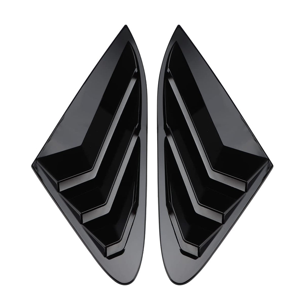 DLOVEG louvers edge close-up demonstrating snug fit and clean lines
