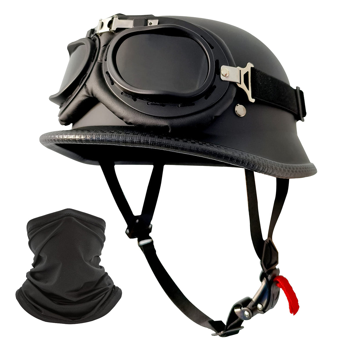 DLPACKJ front view showing retro style and DOT label for confident rides