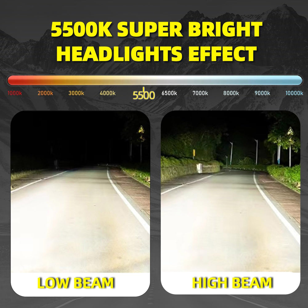 DMEPUGI lifestyle image of truck at night showing improved night driving