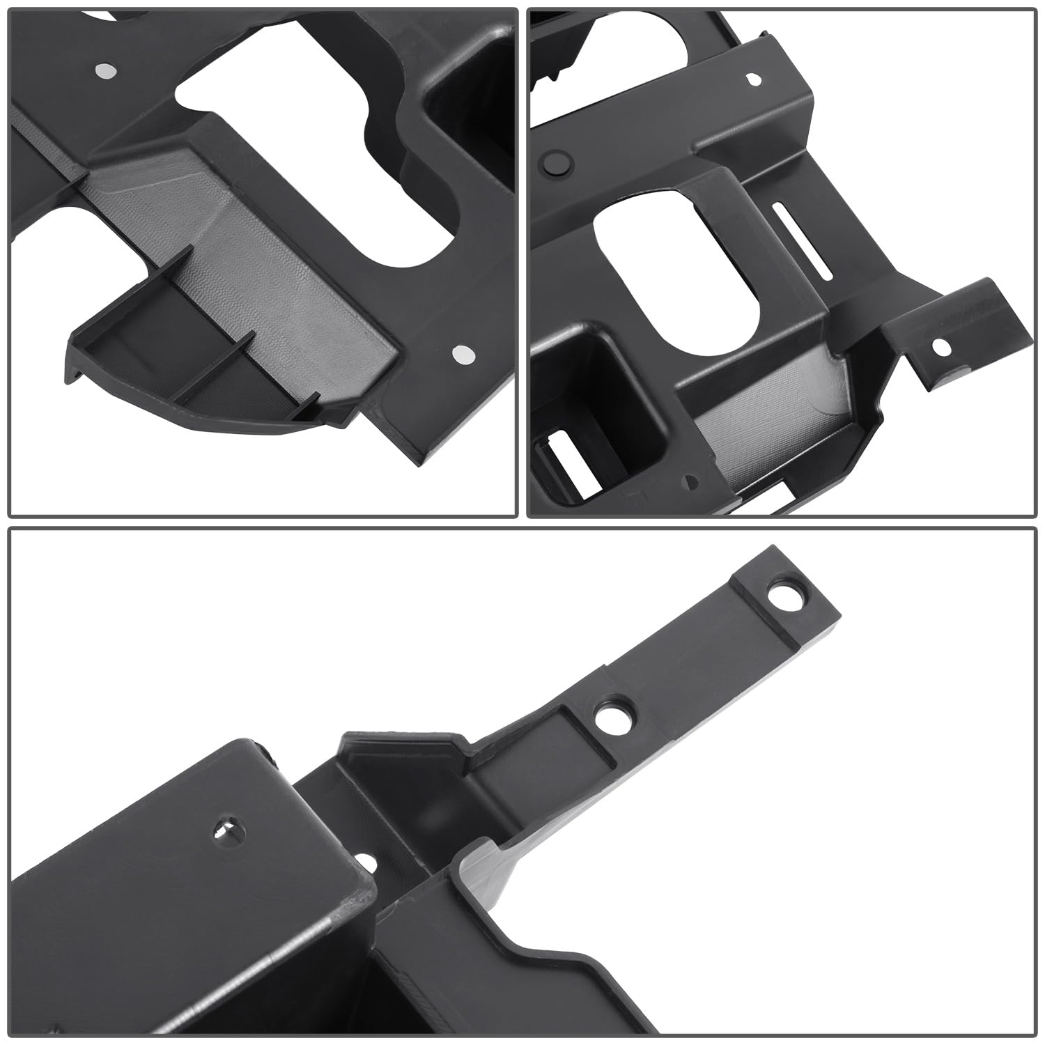 DNA MOTORING bracket beside ruler showing exact size for correct OEM-fit confirmation benefit