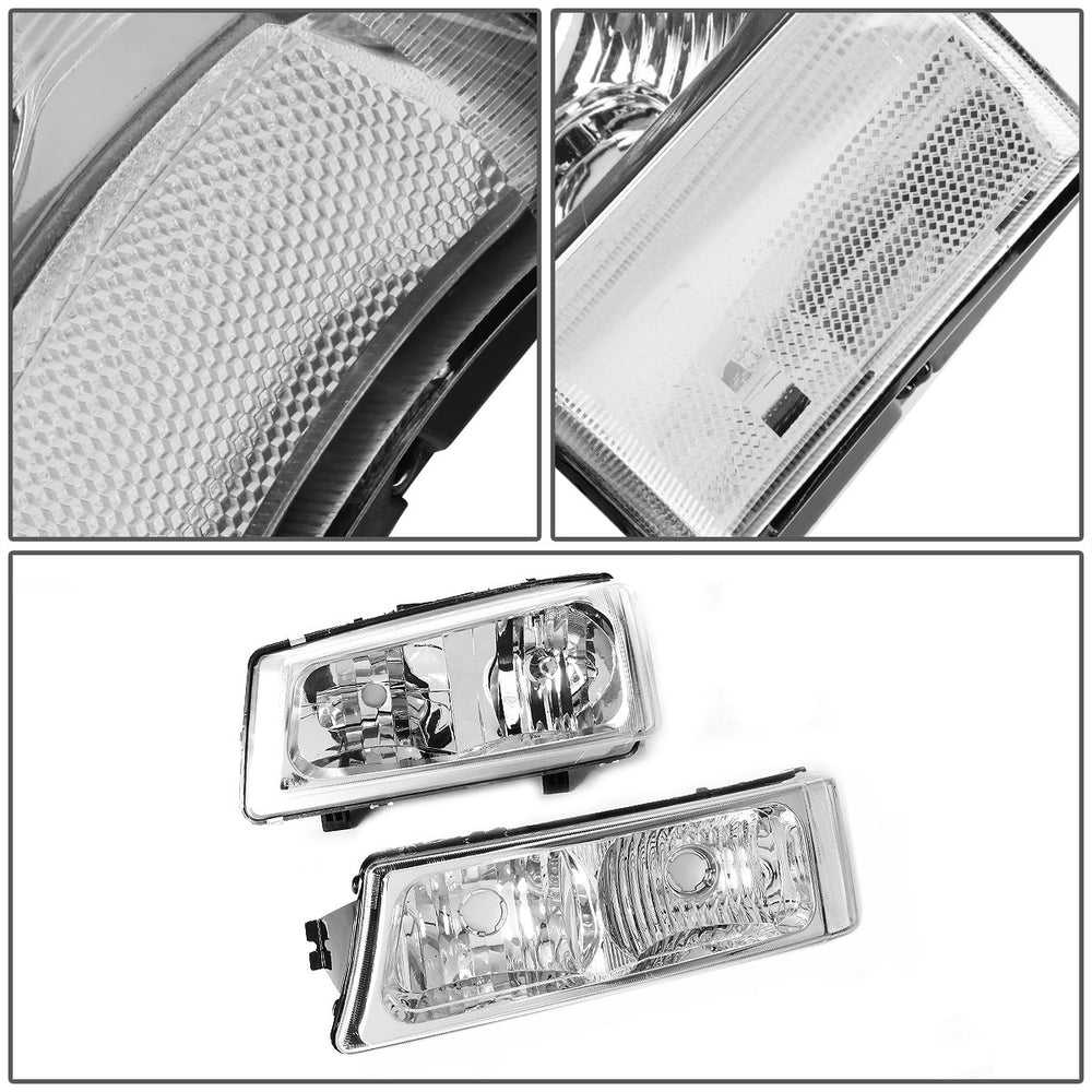 DNA MOTORING headlight installed on Silverado demonstrating improved curb appeal and cohesion