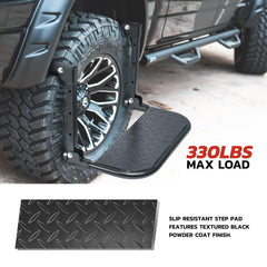 DNA Motoring side profile folded flat for compact transport