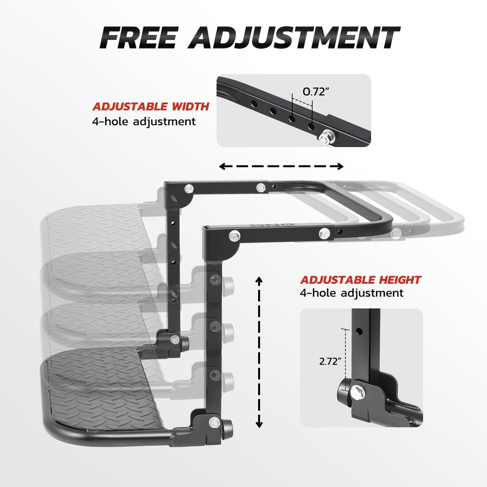 DNA Motoring rubber pad contact protecting tire and adding grip