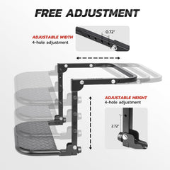 DNA Motoring rubber pad contact protecting tire and adding grip