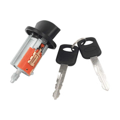 Dngbymx front view of ignition lock cylinder showing fit and durable finish