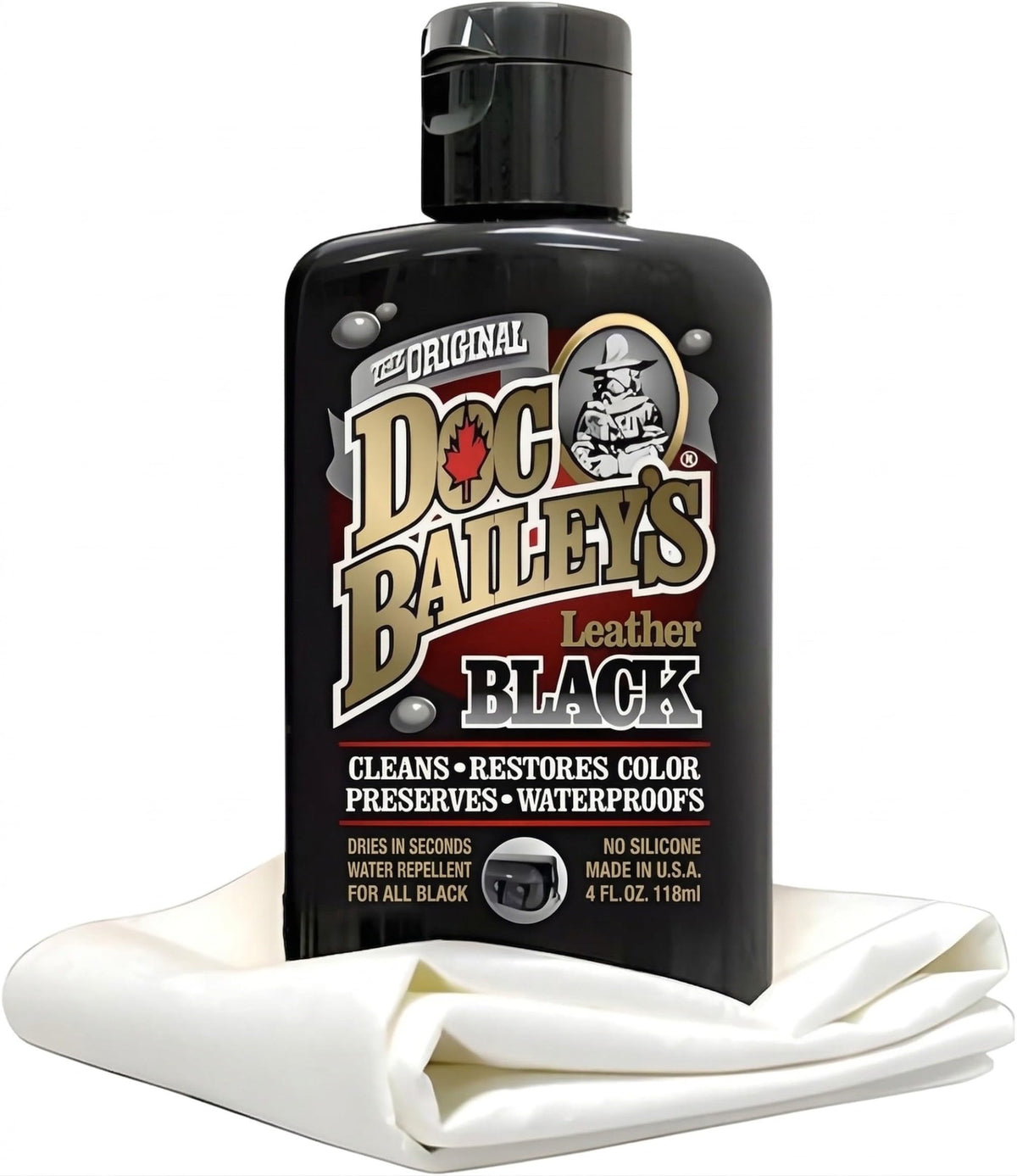 Doc Baileys front packaging showing kit contents and benefit of all-in-one restoration