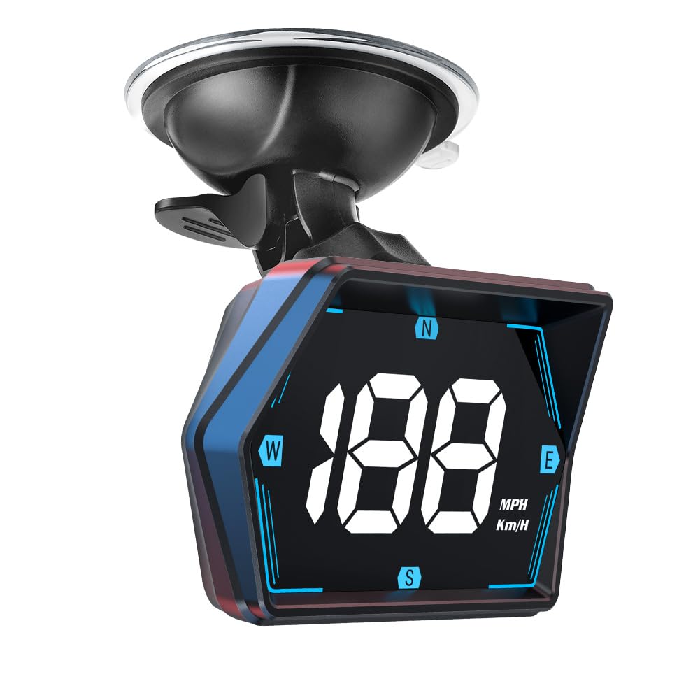 Docbraces G20 front display showing clear MPH readout for safer driving