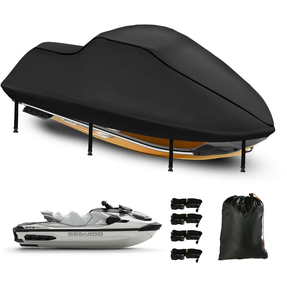 DOCEPERT front view of cover on jet ski showing full protection