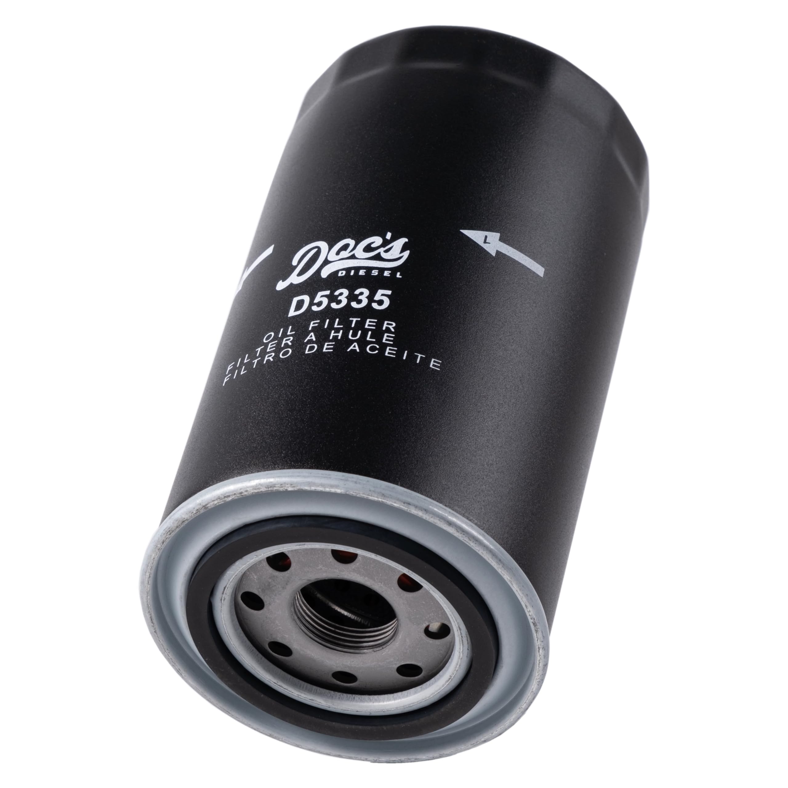 Doc's Diesel fuel filter detail demonstrating durable construction and correct fitment
