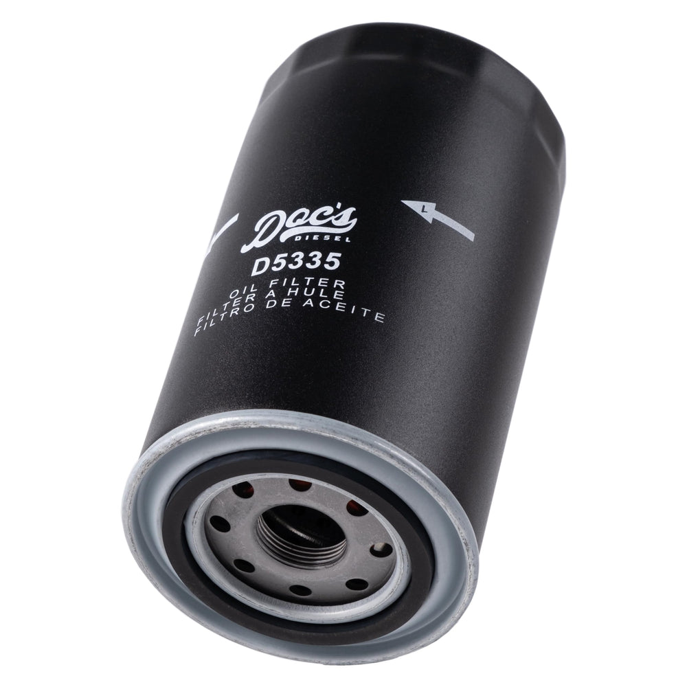 Doc's Diesel fuel filter detail demonstrating durable construction and correct fitment