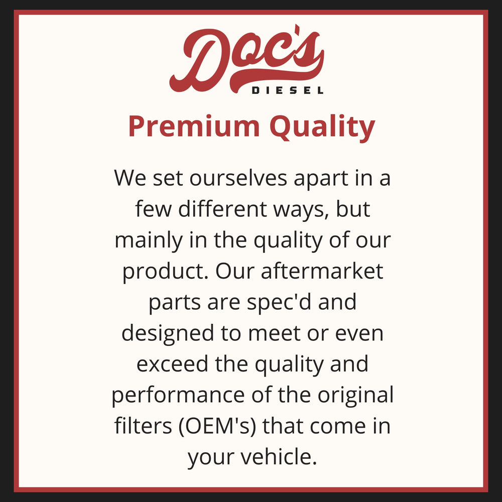 Doc's Diesel kit installed under-hood on 6.7L Cummins demonstrating ready-fit convenience