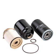 Doc's Diesel oil filter close-up highlighting threading and seal for reliable fit