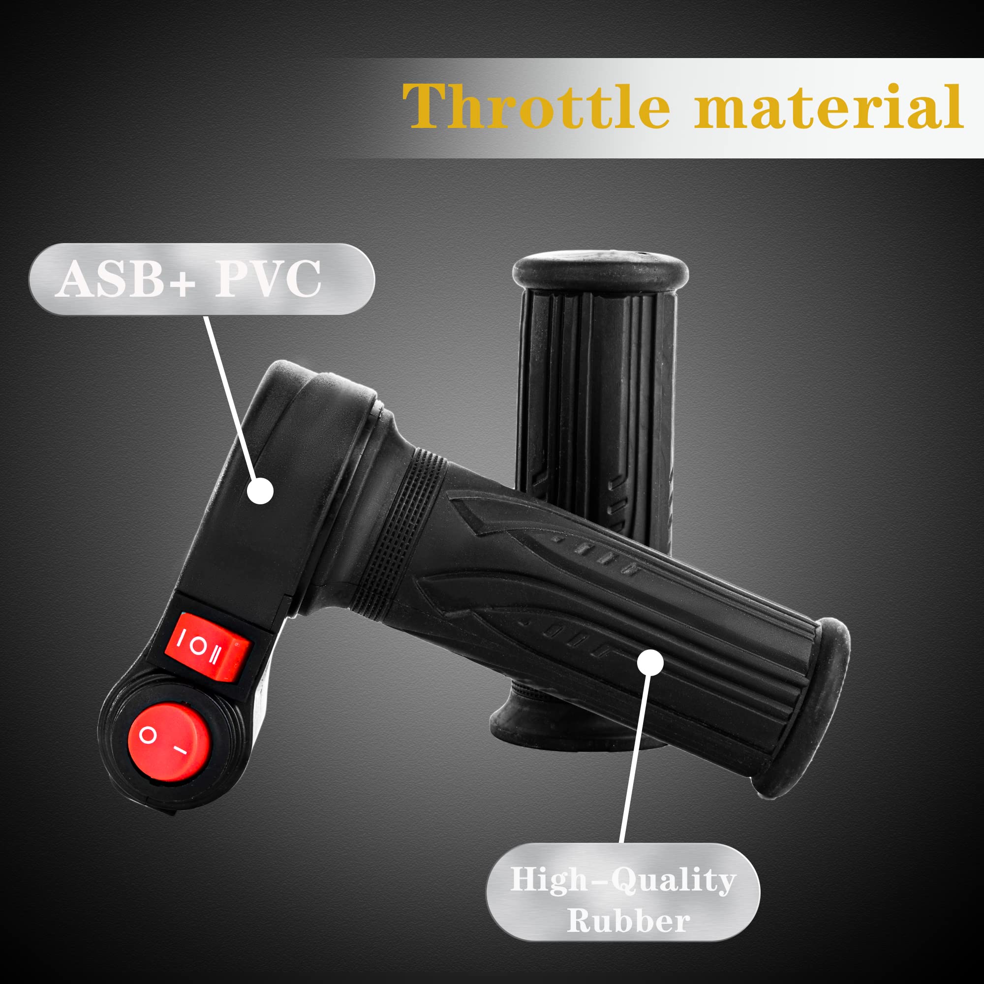 doinal throttle on an e-scooter in use conveying improved control and versatility