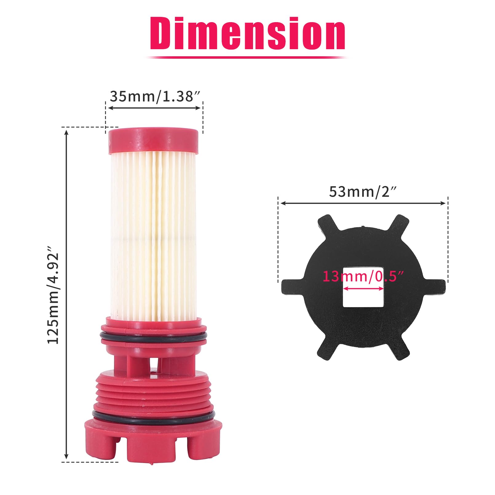 Dokili removal tool socket displayed to prevent cap damage and speed service
