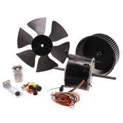 Close-up of Dometic fan blade and capacitor highlighting precise fit and durable components