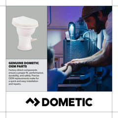Dometic seal kit beside tools showing correct size for simple DIY replacement