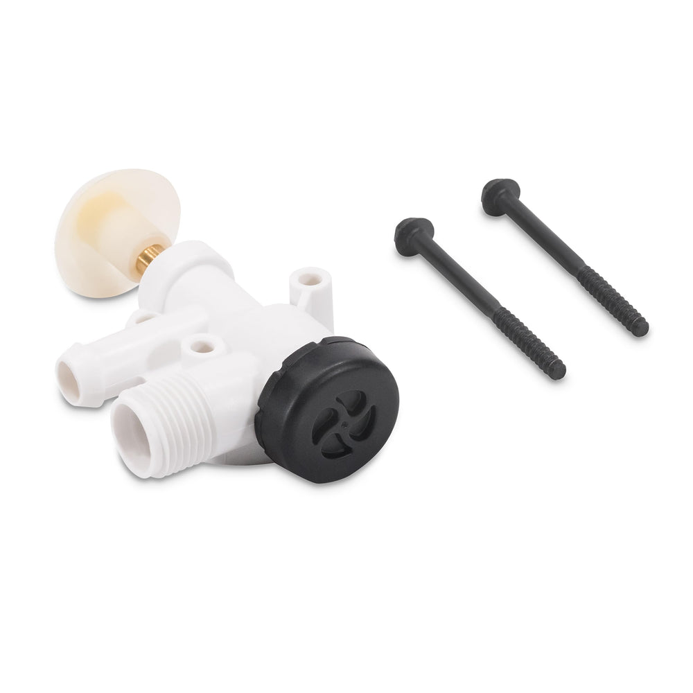 Dometic valve kit with screws and instructions for easier installation