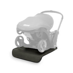 DOONA seat protector front view showing full coverage and easy placement benefit