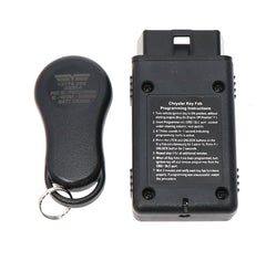 Dorman remote close-up of three buttons highlighting tactile layout for easy use